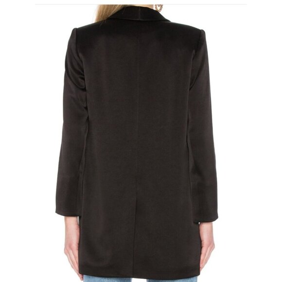 Alice + Olivia Black Jace Oversized Blazer Size Medium - Picture 3 of 10